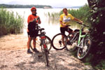 Fahrradtour am See